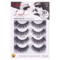 Kiss Lash Couture Triple Push-Up Collection Bombshell Eyelashes