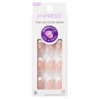 Kiss ImPress Medium Fearless Nails, Size M, 30 count