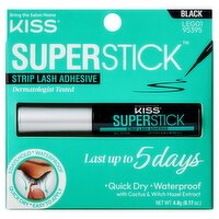 Kiss Superstick Black Strip Lash Adhesive, 0.17 oz