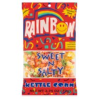 Rainbow Kettle Corn Sweet n Salty Popcorn Family Size, 2.75 oz