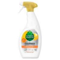 Seventh Generation Lemongrass Citrus Scent Disinfecting Multi-Surface Cleaner, 26 fl oz