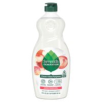 Seventh Generation Summer Orchard Scent Dish Liquid, 19 fl oz liq