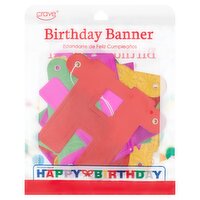 Crave Happy Birthday Banner