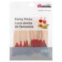 Culinary Elements Party Picks, 200 count