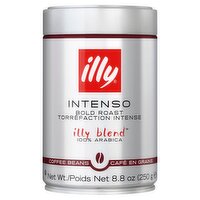 illy Intenso Bold Roast Coffee Beans, 8.8 oz