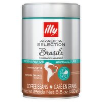 illy Arabica Selection Brasile Cerrado Mineiro Coffee Beans, 8.8 oz