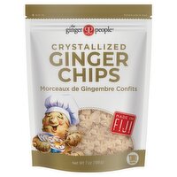The Ginger People Crystallized Ginger Chips, 7 oz
