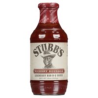 Stubb's Hickory Bourbon Barbecue Sauce, 18 oz