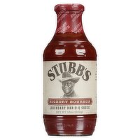 Stubb's Hickory Bourbon Barbecue Sauce, 18 oz