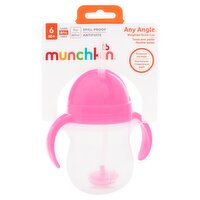 Munchkin 7oz Any Angle Weighted Straw Cup, 6 M+