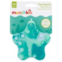 Munchkin Pop Squish Popping Bath Toy, 12 M+