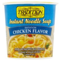 Tradition Imitation Chicken Flavor Instant Noodle Soup, 2.29 oz, 2.47 Ounce