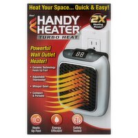 Handy Heater Turbo Heat Powerful Wall Outlet Heater!