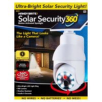 Handy Brite Solar Security 360° Motion Activated Spotlight
