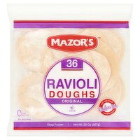 Mazor's Original Ravioli Doughs, 36 count, 20 oz