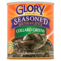 Glory Foods Seasoned Southern Style Collard Greens, 27 oz, 27 Ounce