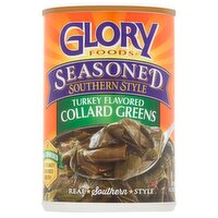 Glory Foods Glory Foods Seasoned Southern Style Turkey Flavored Collard Greens, 14.5 oz, 14.5 Ounce 