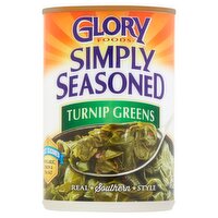 Glory Foods Simply Seasoned Turnip Greens, 14.5 oz