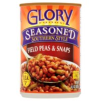 Glory Foods Seasoned Southern Style Field Peas & Snaps, 14.5 oz, 15 Ounce