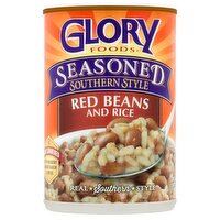 Glory Foods Seasoned Southern Style Red Beans and Rice, 15 oz, 15 Ounce