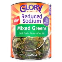 Glory Foods Reduced Sodium Mixed Greens, 14.5 oz