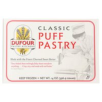 DUFOUR Classic Puff Pastry Dough, 10 count, 14 oz