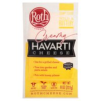 Roth Roth Creamy Havarti Cheese, 8 oz, 8 Ounce 