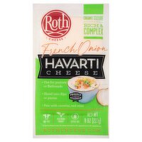 Roth French Onion Havarti Cheese, 8 oz