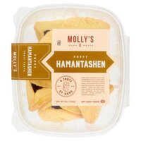 Molly's Bake House Poppy Hamantashen Fruit Tarts, 8 oz