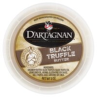 D'Artagnan Black Truffle Butter, 3 oz