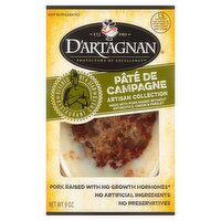 D'Artagnan Pâté De Campagne Artisan Collection, 9 oz