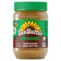 SunButter Organic Sunflower Butter, 16 oz