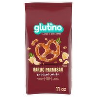 Glutino Garlic Parmesan Pretzel Twists, 11 oz