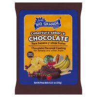 Rio Grande Foods Chocolate Flavored Coating, 13.22 oz