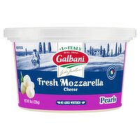 Galbani Pearls Fresh Mozzarella Cheese, 8 oz