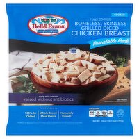 Bell & Evans Boneless, Skinless Grilled Diced Chicken Breast, 28 oz