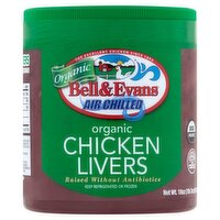 Bell & Evans Organic Chicken Livers, 18 oz