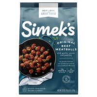 Simek's Original Beef Meatballs, 22 oz