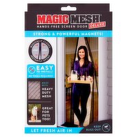 Magic Mesh Deluxe Hands-Free Screen Door, 1 Each