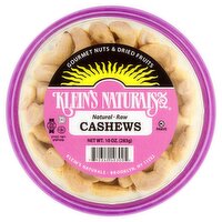 Klein's Naturals Natural Raw Cashews, 10 oz