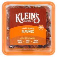 Klein's Naturals Honey Glazed Almonds, 7 oz