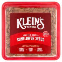 Klein's Naturals Roasted Salted Sunflower Seeds, 8 oz
