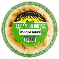 Klein's Delights Banana Chips, 5 oz