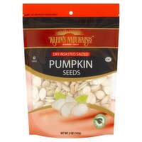 Klein's Naturals Dry Roasted Salted Pumpkin Seeds, 5 oz