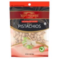 Klein's Naturals Dry Roasted Salted Pistachios, 7 oz