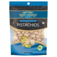 Klein's Naturals Dry Roasted Unsalted Pistachios, 7 oz