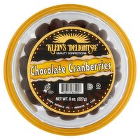 Klein's Delights Chocolate Cranberries, 8 oz