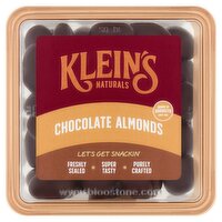Klein's Naturals Chocolate Covered Almonds, 9 oz