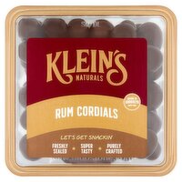 Klein's Naturals Rum Cordials, 10 oz