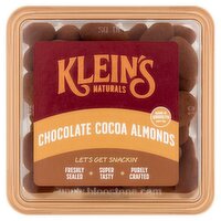 Klein's Naturals Chocolate Cocoa Almonds, 9 oz